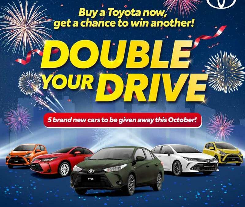 Double Your Drive with Toyota’s October Raffle Promo