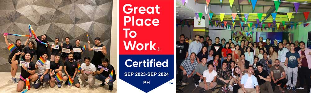 Globe-owned IT solutions company Yondu earns Great Place To Work certification