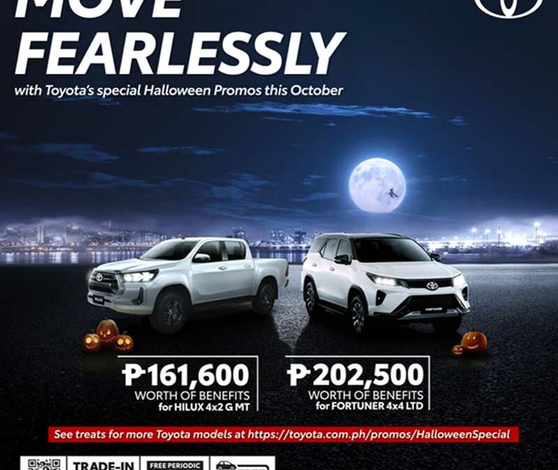 Move Fearlessly with Toyota’s Halloween Special Promo