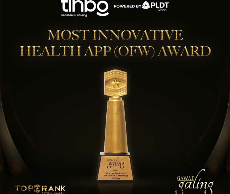 PLDT Global’s TINBO bags excellence award from Gawad Galing