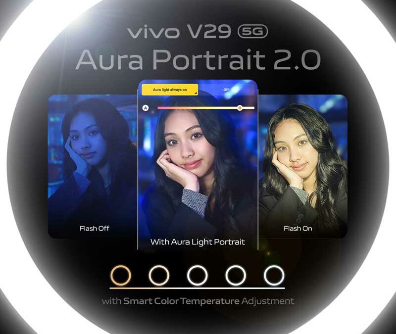 Your walkthrough to achieving stunning portraits with vivo V29 5G’s Aura Light 2.0