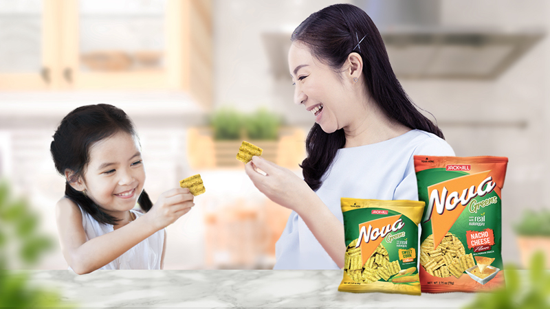 Who Knew A Malunggay Snack Can Be Yummy With The NEW Nova Greens?