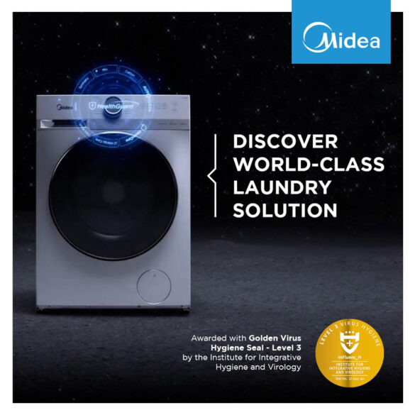 Elevate your laundry experience with the new Midea MF200 front load combo washing machine