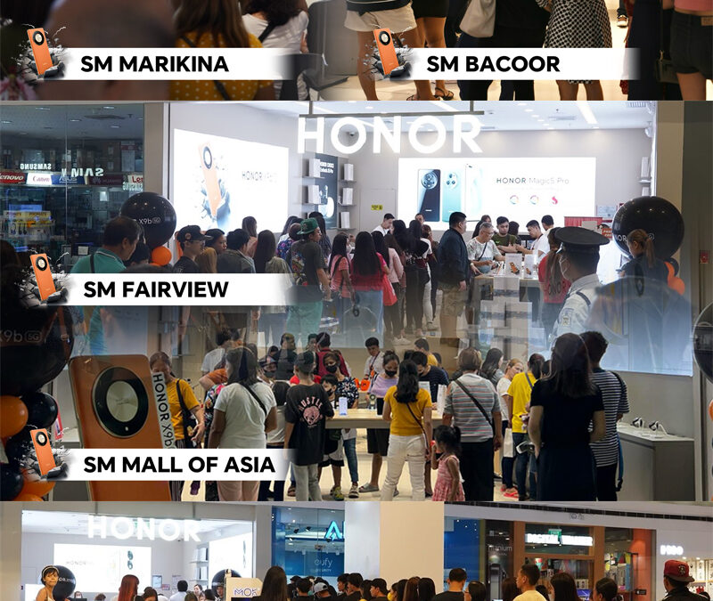 HONOR Starts the Year with Smashing Sales for HONOR X9b 5G, Opens Newest Store in SM Angono!