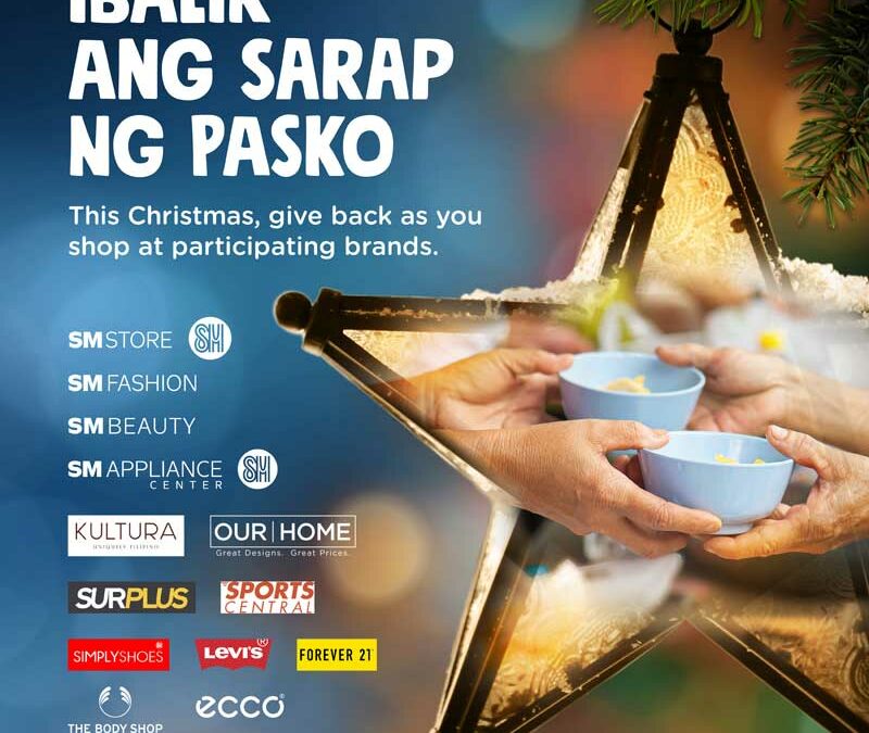 Give back while you shop: Unwrap the joy of sharing as SMAC supports Hapag Movement