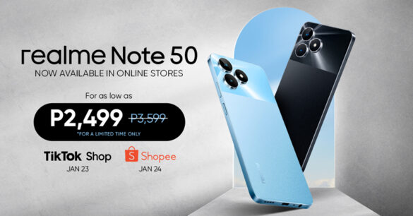 ‘Long-lasting Value Companion’ realme Note 50 now available online, starts at PHP 2,499