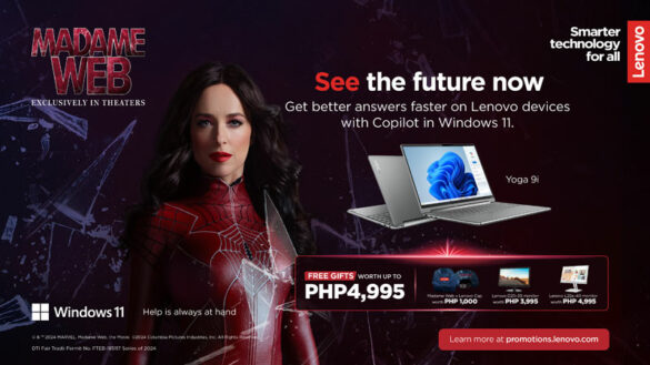 Channel your inner Madame Web and see a smarter future with Lenovo’s devices