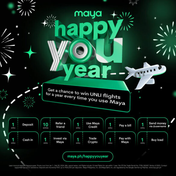 Get banked with Maya and unlock a Year of Jet-Setting Adventures