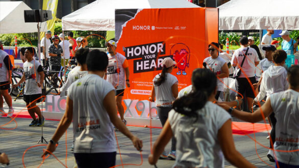 HONOR Philippines gathers over 500 jumpers to raise awareness for heart health