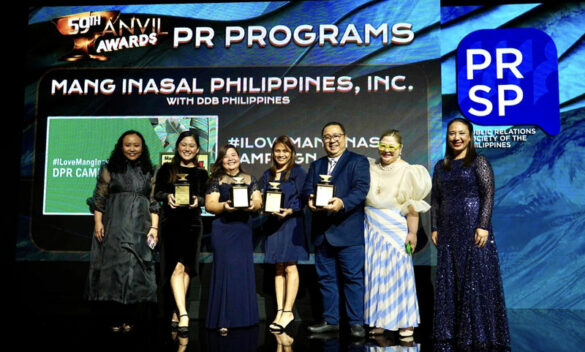 Mang Inasal sweeps four Golds, 1 Silver at the 59th Anvil Awards