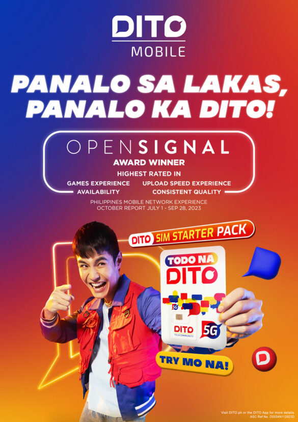 OpenSignal Awards 2023, DITO Powers Your Online Gaming