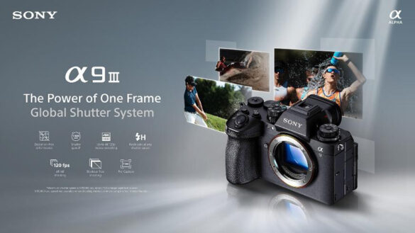Sony releases the Alpha 9 III; the world’s first full-frame Image Sensor Camera with a Global Shutter System