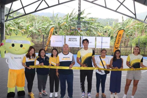 Sun Life and Beyond Sport foster healthier communities with grand opening of revamped basketball court in Calauan, Laguna