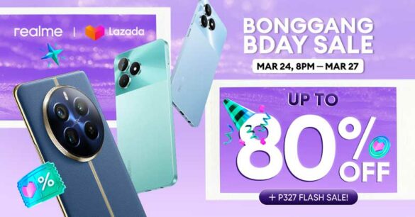 realme joins Lazada Birthday Blowout Sale with up to 80% discount to offer the Squad