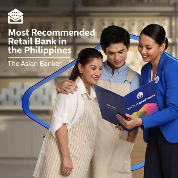 Metrobank is the Most Recommended Retail Bank in the Philippines according to The Asian Banker