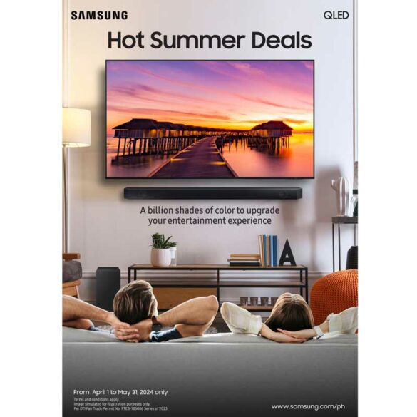 Turn Up the Summer Fun with Samsung’s Hot Deals on QLED TVs and Soundbars