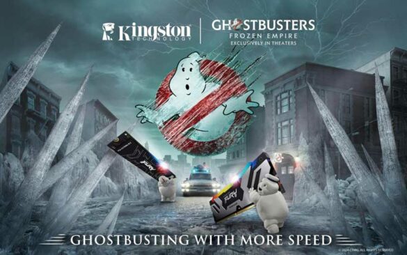 Kingston Technology Joins Forces with the Upcoming Film Ghostbusters: Frozen Empire