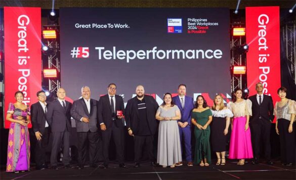 Teleperformance hailed among prestigious Philippines Best Workplaces in 2024
