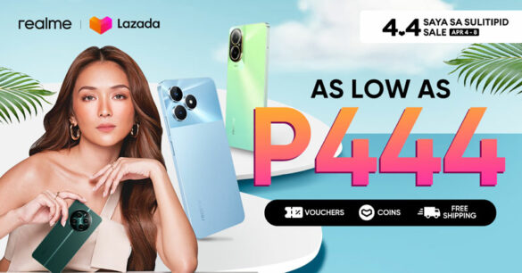 Hot Deals, Cool Savings: Score realme devices for as low as P444 at the Lazada 4.4 Saya sa SuliTipid Sale
